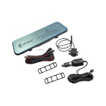 Araç Yol Kayıt Kamerası Dikiz Aynalı 10 İnç Full Hd Ön-arka Kameralı/park Modlu 64 Gb