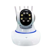 Zenvia Led Aydınlatmalı 5 Antenli Motorlu 1080p Wifi Kamera Sensörlü Znv2026