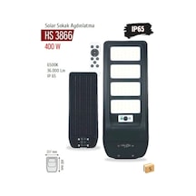 400w Solar Sokak Aydınlatma, Beyaz Işık Hs 3866