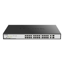 D-lınk Dgs-1100-26mpv2 24 Port Gıgabıt 2x1gb Sfp 2x1gb Rj45 Combo Yönetilebilir 370w Poe Swıtch