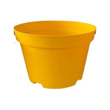 Nura Botanik Katı Plastik Sukulent Saksısı 5 Adet Sarı 8.5 Cm