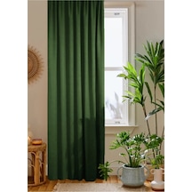Home Color Home Çimen Yeşili Petek Kadife Dokulu Fon Perde Düz Dikişli Ekstrafor Büzgü 1.sınıf Kalite Diğer