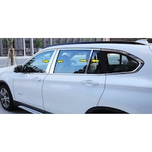 Bmw X1 F48 2016-2018 Krom Kapı Direk Aksesuarı 6 Parça P. Çelik