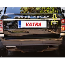 Range Rover 5.0 V8 2013-2020 Uyumlu Range Rover Gri Bagaj Yazısı Ve Land Rover Bagaj Arması