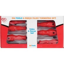 Zhltools Yıldız Tornavida Takımı 6 Parça
