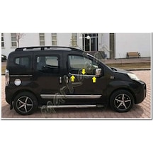 Markadan Citroen Nemo Krom Cam Çıtası 2008 Sonrası 2 Parça   Paslan
