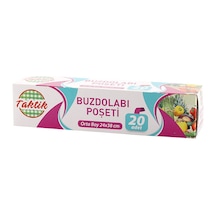 3 Adet Taktik Buzdolabı Poşeti Orta Boy 24 38 Cm 20 Adet