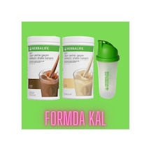 Herbalife Formül 1 Shake Karışım Seti Çikolata Vanilya 550 Gr Shaker