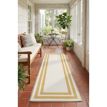 Yıkanabilir Yolluk 51 Krem - Gold