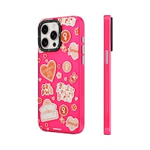 İphone 15 Uyumlu Kılıf Bethany Green Tasarımlı Youngkit Sweet Language Kapak Gri