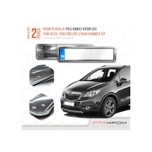 intakrom Opel Mokka Krom Plakalık - Hummer Tip 2 Adet