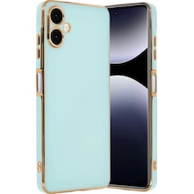 Hnrlıshp Newface Samsung Galaxy Uyumlu  A07 4g Volet Silikon - Açık Yeşil