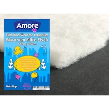 Akvaryum 60gr Silikonsuz Filtre Elyafı 66cm X 90cm Soffice