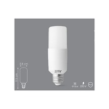 -124 7w Pil Ampul E27 3000k 10 Adet