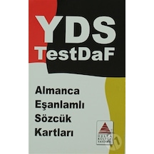 YDS Almanca Eş Anlamlı Sözcük Kartları- Delta Kültür