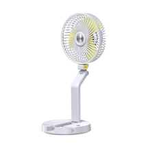 Soulader Usb İle Çalışan Katlanabilir Masaüstü Lamba Ve Fan Kombini - Sessiz Çalışma Özelliği İle Öğrenci Odaları Ve Yurtlar İçin Pratik Aydınlatma Ve Serinleme Çözümü