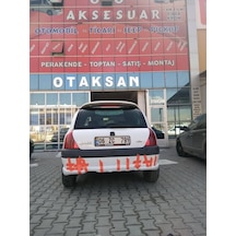 Renault Clio 2 Hb Arka Tampon Eki