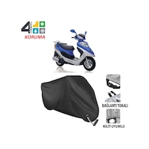 Kanuni Trex 150 Motosiklet Brandası ( Kilit Uyumlu - Siyah