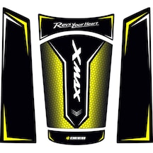 Yamaha Xmax Uyumlu Deeb Iron Tank Pad - Sarı