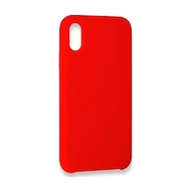 Newface Apple İphone X Kılıf Lansman Legant Silikon - Kırmızı