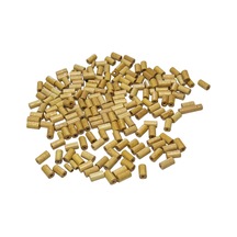 15 Mm Silindir Ham Rengi 15x8 Mm Ahşap Boncuk 35 Gr 90 Adet