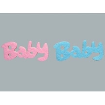 Keçeden Yazı Baby Pembe P100 +3