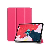 Apple Uyumlu iPad  Pro 11 2020 (2.Nesil) Zore Smart Kapak Standlı 1-1 Kılıf-Pembe Pembe