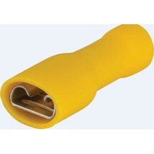 İzoleli Dişi Pabuç Ebat 0,8x4,75 Kablo Kesiti 0,5-1,5mm 100 Adet