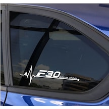 F30 Kelebek Cam Sticker Araba Sticker Etiket