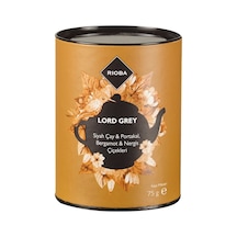 Rıoba Lord Grey Çay 75 G - Yoğun Ve Aromatik Earl Grey - 3 Adet Tarı
