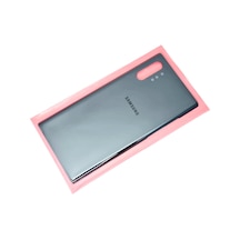 Tkgz Samsung Galaxy Uyumlu Note 10 Plus Arka Kapak Cam Siyah