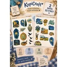 2 Sayfa Van Gogh Sticker Seti-sanat Temalı Sticker - 930034825 Diğer