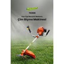 Reschmann R-74368 2.2 HP Profesyonel Yan Tipi Benzinli Ot ve Çalı Tırpanı