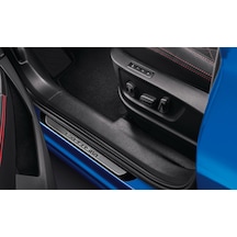 S-dizayn Skoda Rapid Krom Kapı Eşik Koruması Exclusive Line 2012-2017 4 Parça