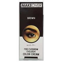 Makeover Brown Kaş Kirpik Boyası Kahverengi