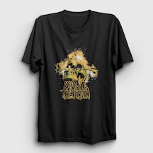 Presmono Unisex Skull Bring Me The Horizon T-shirt Siyah
