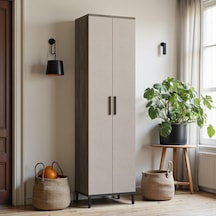 Robin Home Çok Amaçlı Dolap Banyo Dolabı Mutfak Dolabı,ofis Dolabı Ve Kiler Dolabı Kahverengi