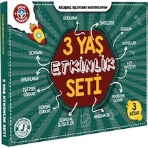 Çocuk Akademi 3 Yaş Etkinlik Seti