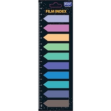Index Film Pp 12x44 Mm Ok Şekilli 10 Renk X 20 Yp 51245 3 Adet