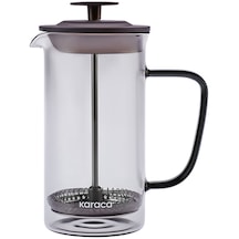 Karaca Valentina Borosilikat Cam French Press Gri 350 ML