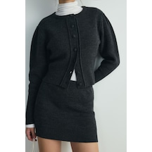 Suud Collection Füme Lucy Triko Mini Etek