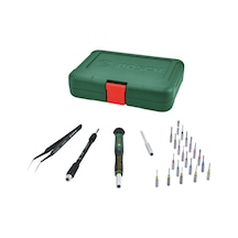 Bosch 24'lü Hassas Tornavida Seti Mikro Bits Uçlu Elektronik Tamir Takımı 1600a039ht