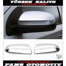 Chevrolet Aveo Krom Ayna Kapağı 2 Prç P.çelik 2005-2011