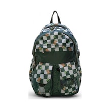 Baginn Damalı Desen Sırt Çantası İlköğretim Okul Çantası 001