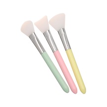 Shineyee 3 Adet Yumuşak Silikon Yüz Maskesi Fırçası - Hassas Ciltler İçin Nemlendirici & Vücut Losyonu Uygulayıcı