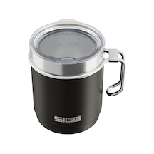 Camp Termos Bardak Travel Mug Night Black Tritan Kapaklı Bulaşık Makinesinde Yıkanabilir Kulplu Bpa İçermez Yalıtımlı Bardak Çift Cidarlı Beyaz 0,36 L Çok Renkli