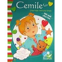 Mercankitap- Cemile'Nin Çıkartmalı Aktivite Kitabı 296 Simli Çıkartma / Ali...