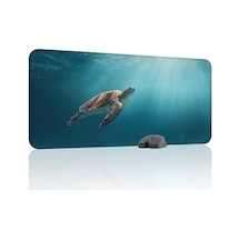 Sualtı Gaming Mouse Pad Kauçuk Kaymaz Taban Mousepad V4, 90x40 Xxl