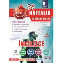 Nartest Yayınları 8. Sınıf Haftalık İngilizce Denemeleri