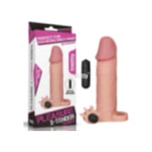 Hızlı Express Lovetoy X-Large 5 Cm Dolgulu Realistik Titreşimli Uzatmalı Penis Kılıfı